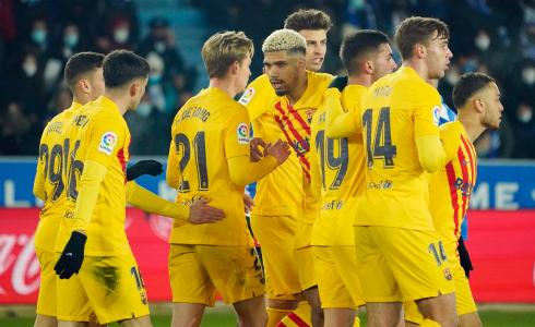 ترتيب الدوري الإسباني بعد فوز برشلونة على ألافيس