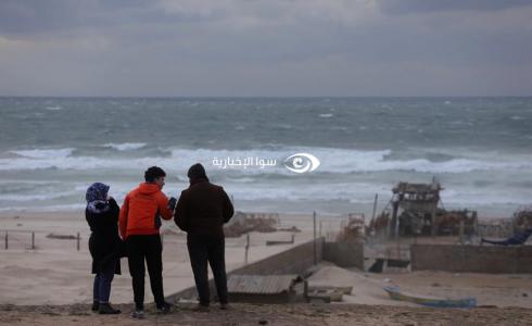 بدء وصول المنخفض الجوي إلى قطاع غزة