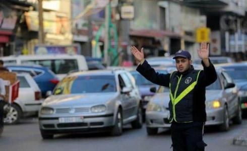 شرطة المرور في غزة