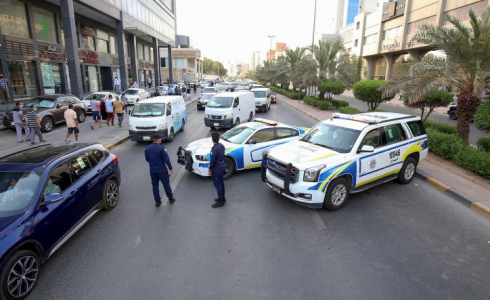 صورة أرشيفية لعناصر من الشرطة الكويتية