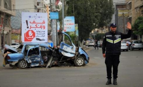 شرطة المرور في غزة - ارشيف