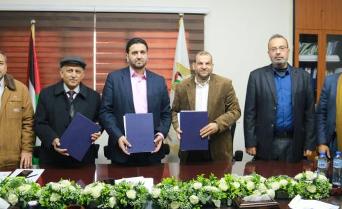 الشباب والثقافة توقع مذكرة تفاهم مع وزارة الحكم المحلي في غزة