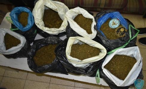 ضبط أكثر من 28 كغم  من المخدرات في قلقيلية