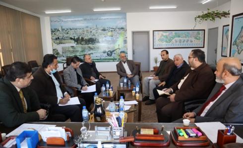 اجتماع وزارتا الزراعة والاقتصاد في غزة