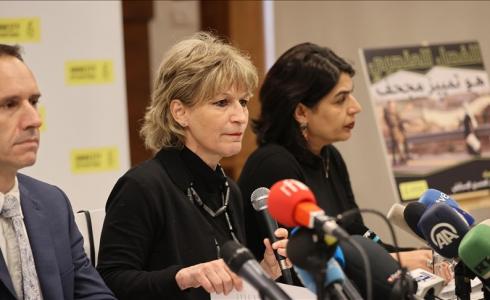 الأمينة العامة لمنظمة العفو الدولية أنياس كالامار