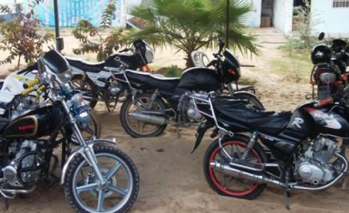 دراجات نارية في غزة - أرشيفية