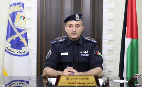 العميد تامر شحادة  - مدير إدارة المرور والنجدة بالشرطة في غزة
