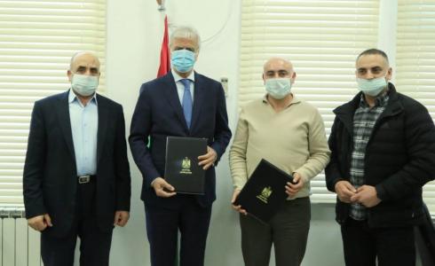 إبرام اتفاقية لإنشاء مكتب لمديرية التربية في بلدة عرابة