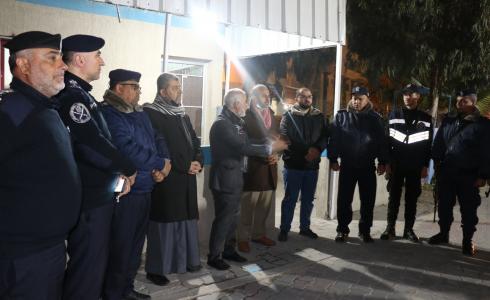 الشرطة البحرية والمرور والنجدة الفلسطينية