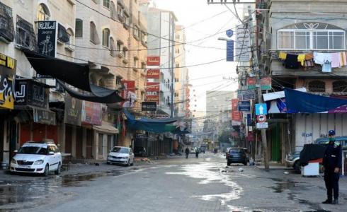 شارع عمر المختار في غزة