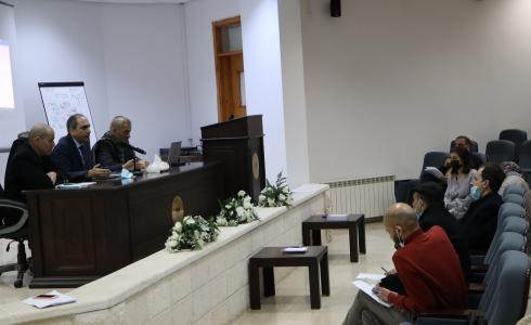 جلسة استماع لوزارة المالية في رام الله