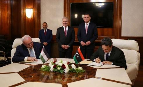 فلسطين وليبيا توقعان 5 اتفاقيات ومذكرات تفاهم في عدة مجالات