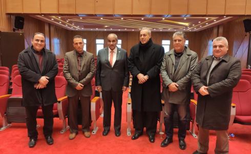 غزة: جامعة الإسراء تستقبل وزير الأشغال العامة والإسكان
