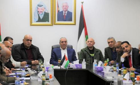 حسين الشيخ يعقد اجتماعا مهما مع كوادر حركة فتح في القدس