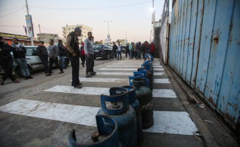 تحذيرات من تفاقم أزمة غاز الطهي في مدينة غزة وشمالها