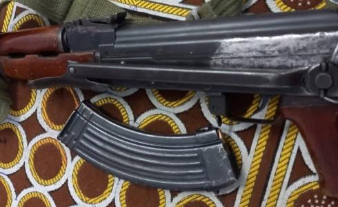 صورة لقطعة السلاح نشرتها داخلية غزة