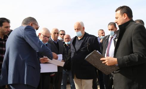خلال الجولة الميدانية لوزير الداخلية زياد هب الريح