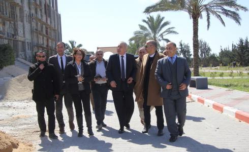 جامعة الإسراء تستقبل وفدًا من جمعية الهلال الأحمر القطري