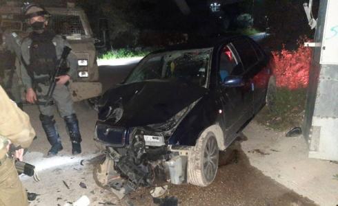 إصابة عدد من جنود الاحتلال دهسا في السيلة الحارثية بجنين