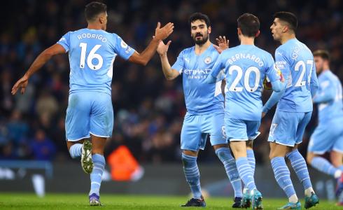 لاعبو ماشستر سيتي