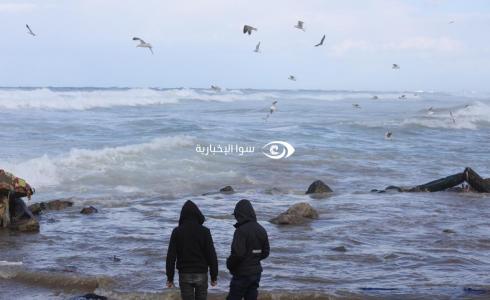 طقس فلسطين - بحر غزة