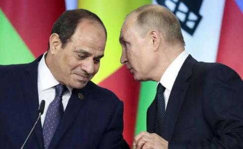 تفاصيل الاتصال الهاتفي بين بوتين والرئيس المصري