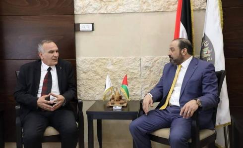 النائب العام يلتقي وزير الاتصالات وتكنولوجيا المعلومات برام الله