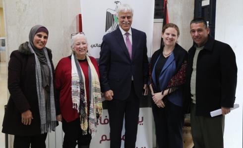 وفد جامعة ديلاوير الأمريكية