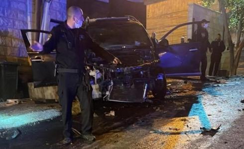 انفجار السيارة