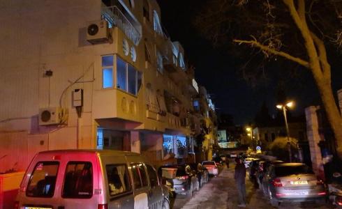 إصابة 4 إسرائيليين في حريق داخل بناية بالقدس