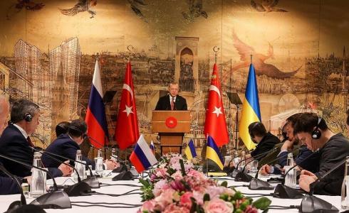 اردوغان يراس المفاوضات بين وفدي روسيا واوكرانيا