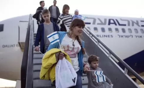 3 آلاف مهاجر وصلوا إسرائيل منذ بداية الحرب على غزة