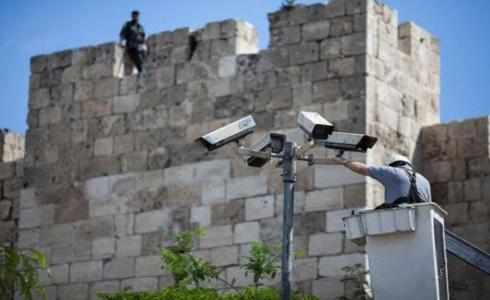 الاحتلال الإسرائيلي ينشر كاميرات مراقبة في مدينة القدس