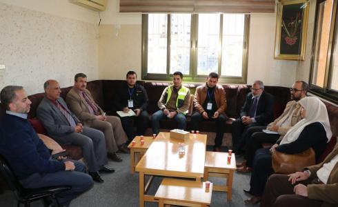 تربية الوسطى تبحث التعاون المشترك مع مديرية العمل بالمحافظة الوسطى