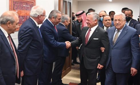 من استقبال ملك الأردن