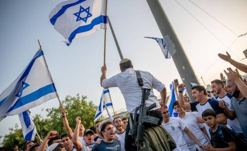 مسيرات استفزازية للمستوطنين في القدس - ارشيف