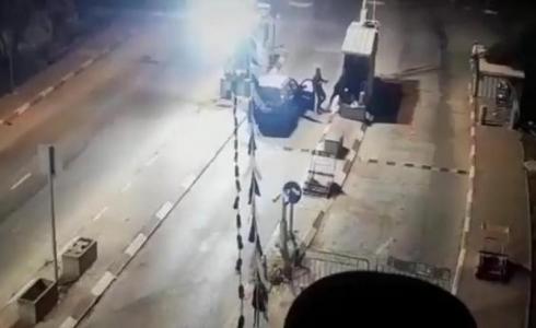 لحظة تنفيذ العملية قرب أرئيل