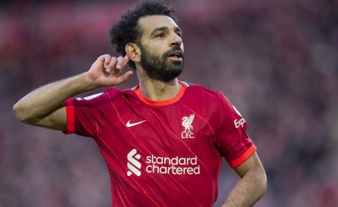 محمد صلاح لاعب نادي ليفربول