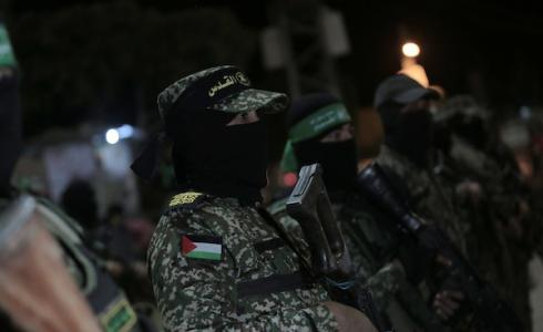 مسير عسكري مشترك لكتائب القسام وسرايا القدس شمال غزة