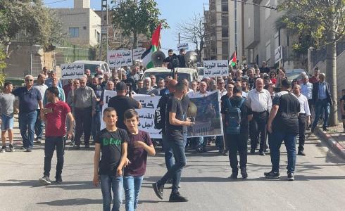 تظاهرة في طمرة ضد الاحتلال