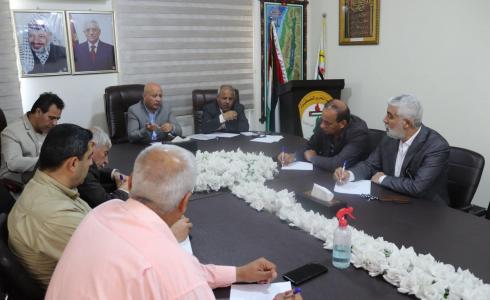 أبو هولي يبحث التحديات التي تواجه قضية اللاجئين والأونروا