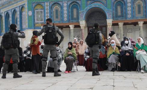 قوات الاحتلال تقتحم المسجد الأقصى اليوم