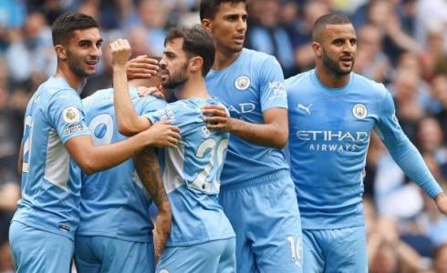 لاعبو مانشستر سيتي