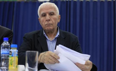 عزام الأحمد عضو اللجنتين المركزية لحركة فتح والتنفيذية لمنظمة التحرير