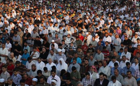 صلاة العيد في غزة - أرشيف