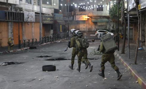 من المواجهات في جنين - أرشيف