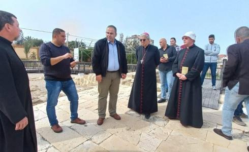 الشياحة في غزة تستقبل ممثل الفاتيكان