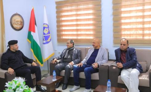 رئيس اتحاد المقاولين يبحث مع مدير الشرطة قضايا المقاولين