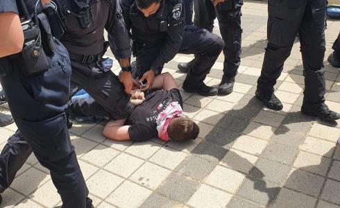 الشرطة الإسرائيلية تقمع وقفة طلابية بذكرى النكبة في جامعة تل أبيب