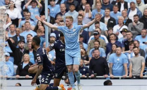 لاعب مانشستر سيتي كيفن دي بروين